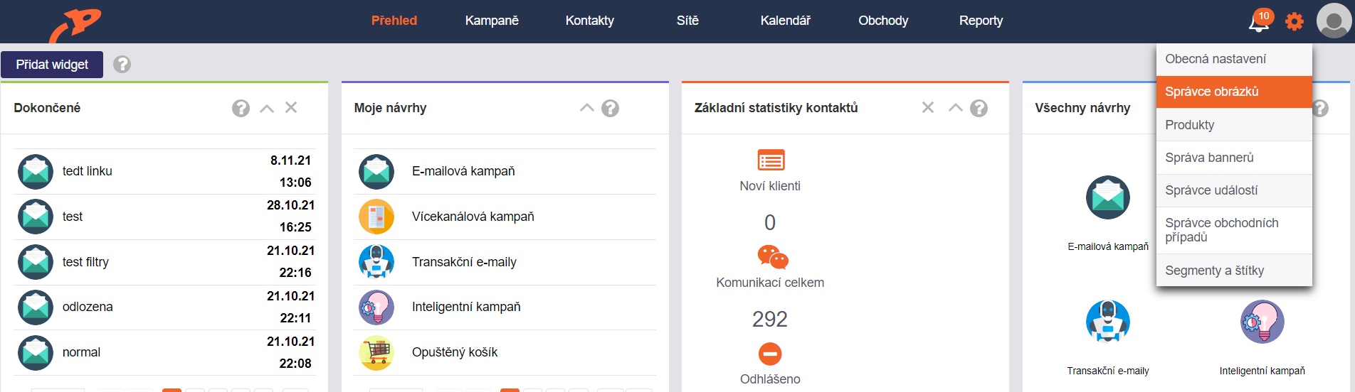 Spr&aacute;vce obr&aacute;zků